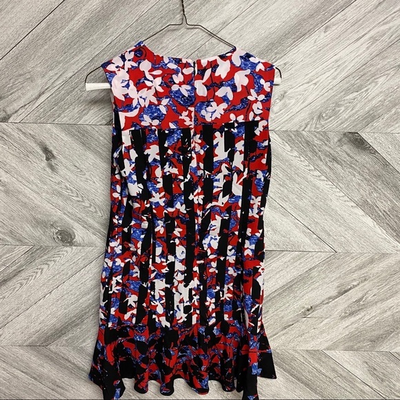 Peter Pilotto For Target Red Blue Drop Waist Dress - Picture 10 of 13